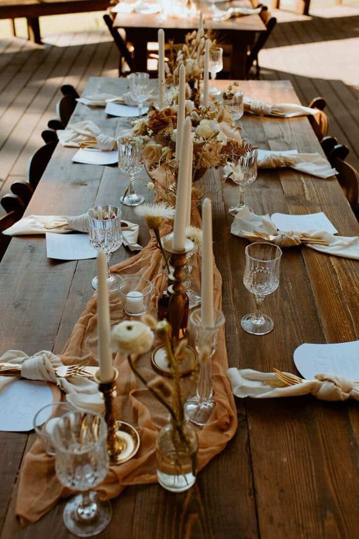 ΔΗΜΙΟΥΡΓΗΣΕ ΜΑΓΙΚΗ ΑΤΜΟΣΦΑΙΡΑ ΜΕ ΦΩΤΙΣΜΟΣ BOHO ΔΙΑΚΟΣΜΗ ΤΡΑΠΕΖΙΩΝ ΓΑΜΟΥ